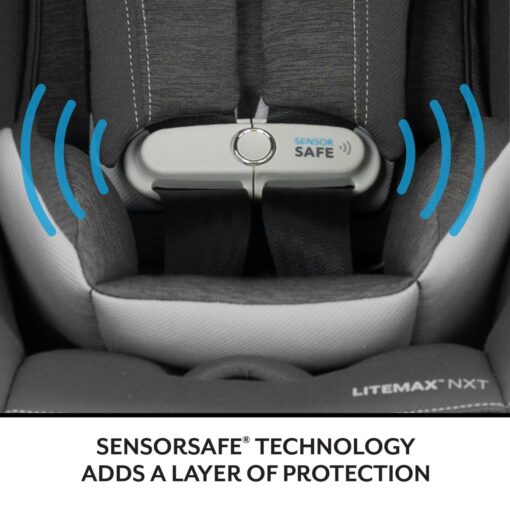 Evenflo LiteMax NXT Infant Car Seat with SensorSafe (Primrose Pink)