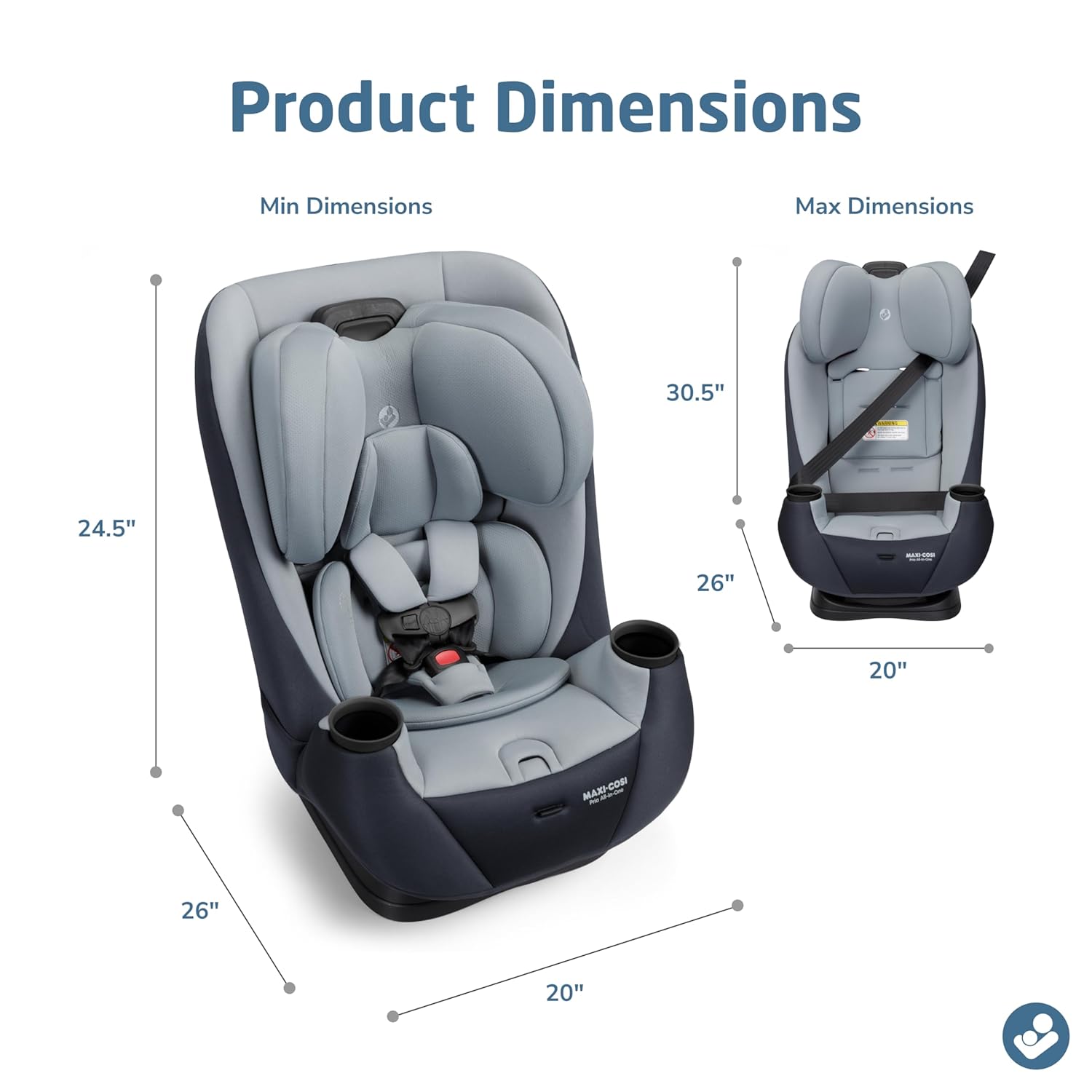 uppababy cruz car seat adapter UPPAbaby Minu V3 Car Seat Adapters for Maxi-Cosi, Nuna, Cybex, BeSafe main image 0