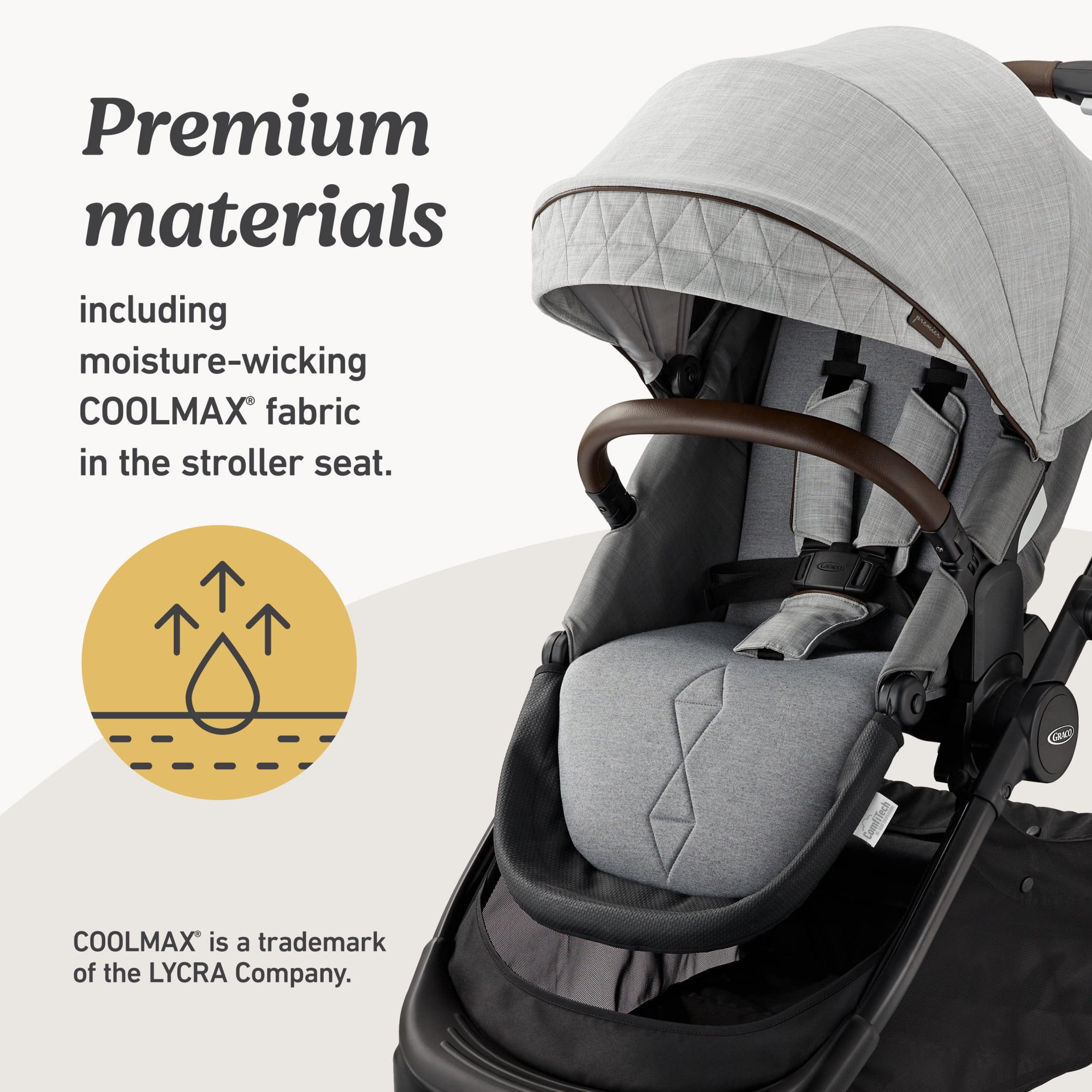 Graco Premier Modes Merge Stroller (Midtown)
