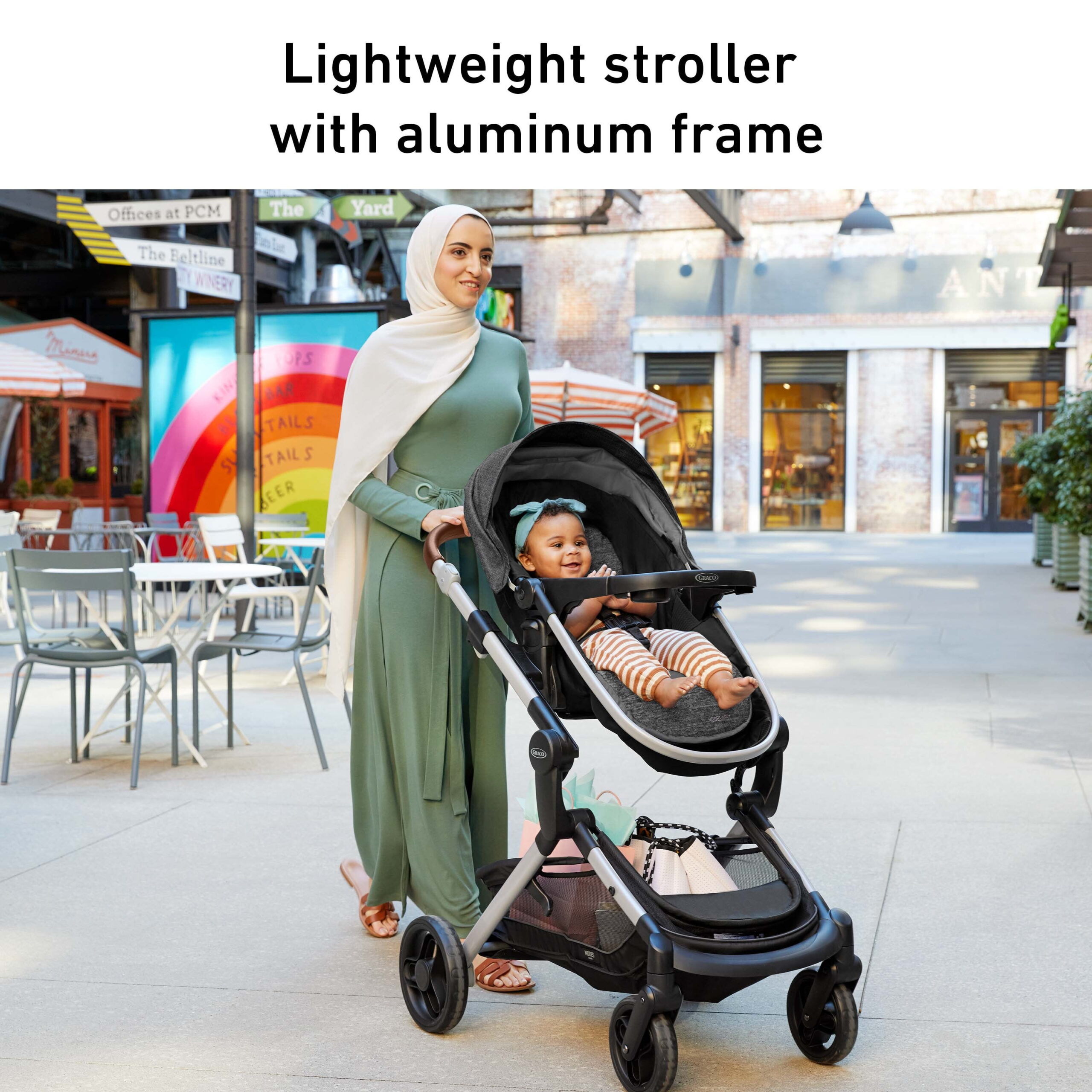 city select jogger double stroller Baby Jogger City Select 2 Double Stroller, Lunar Black, 2022