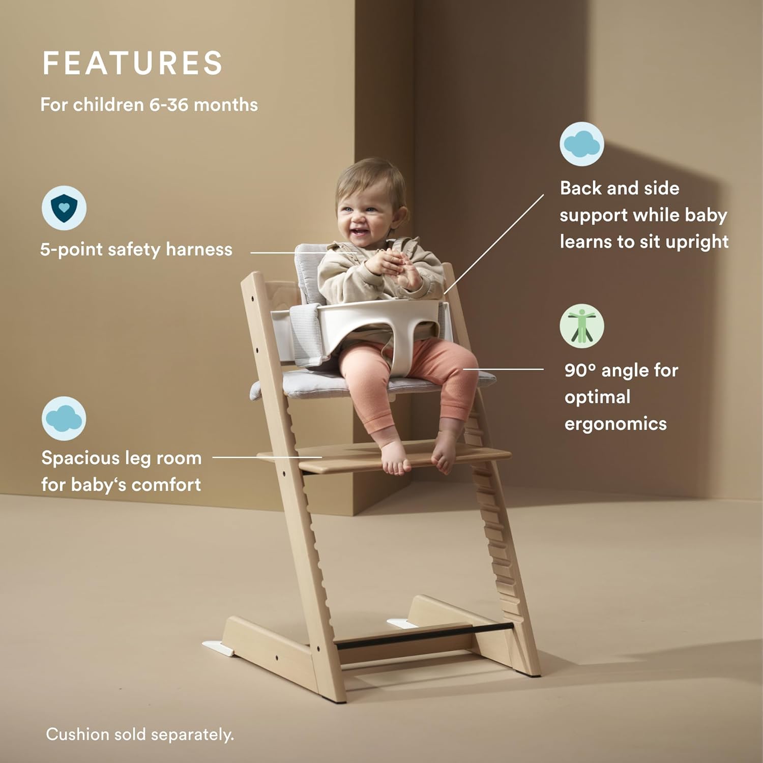 Stokke Tripp Trapp High Chair - Natural