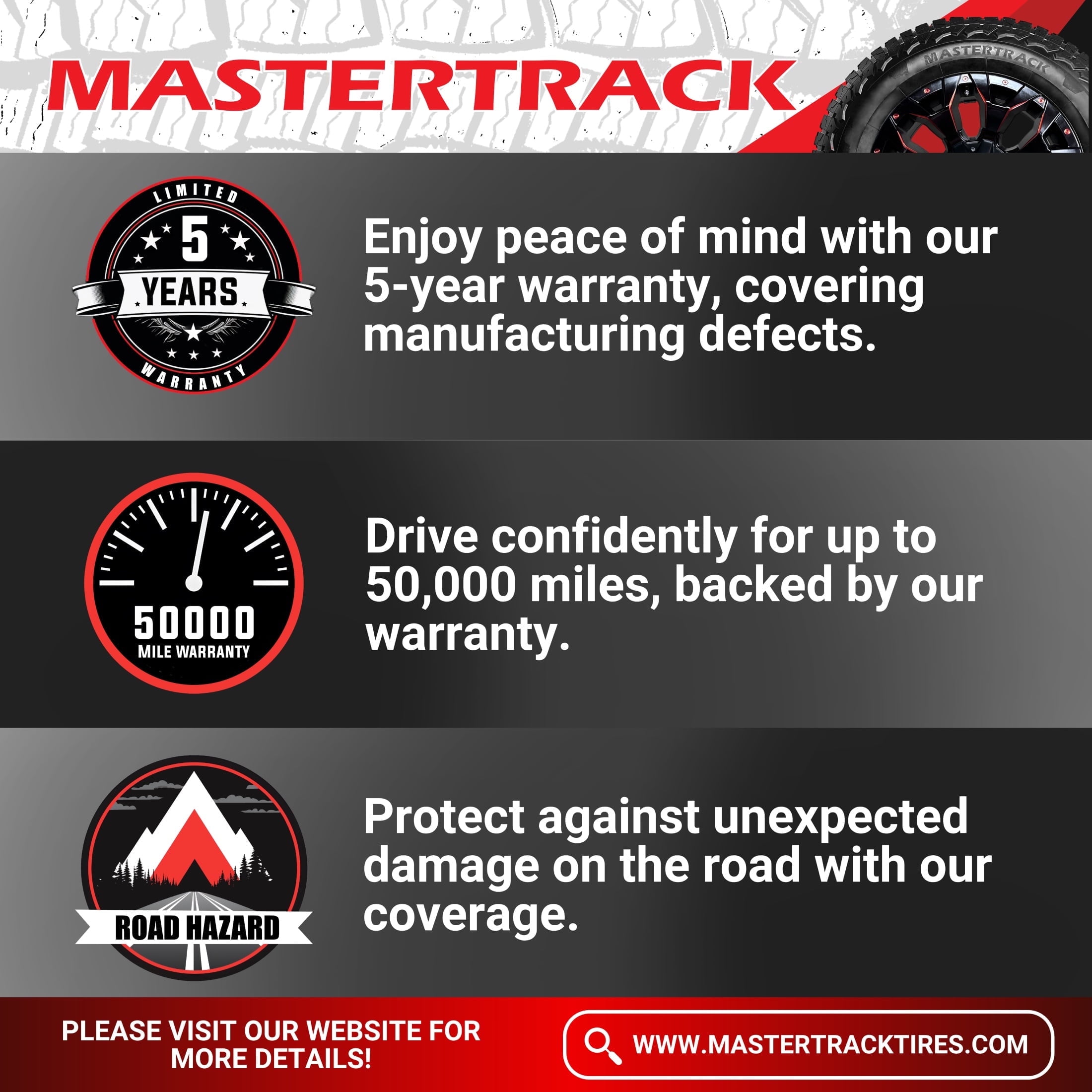 Mastertrack BADLANDS AT All Terrain 275/65R18 275/65 R18 116T SUV