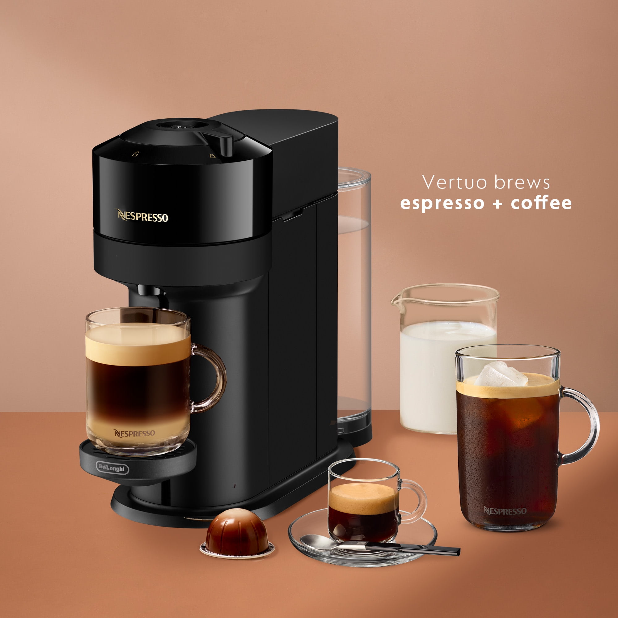 Neroです。 Nespresso New Vertuo Next 19-Bar, 1-Cup Black Espresso Machine