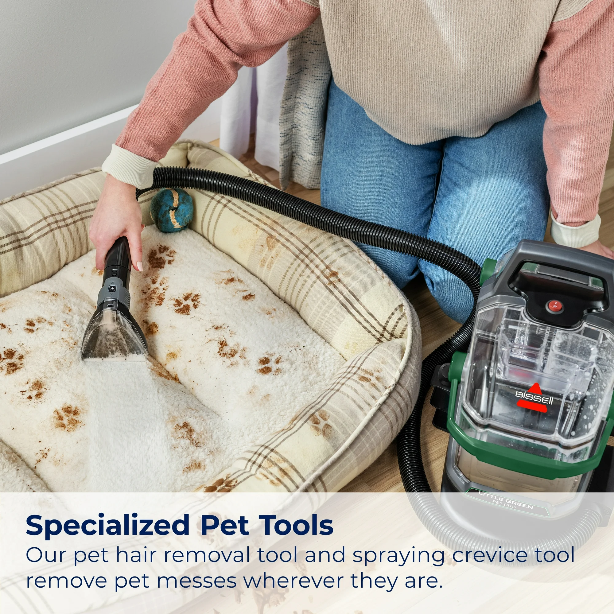 BISSELL Little Green Pet Pro Portable Carpet Cleaner Portable