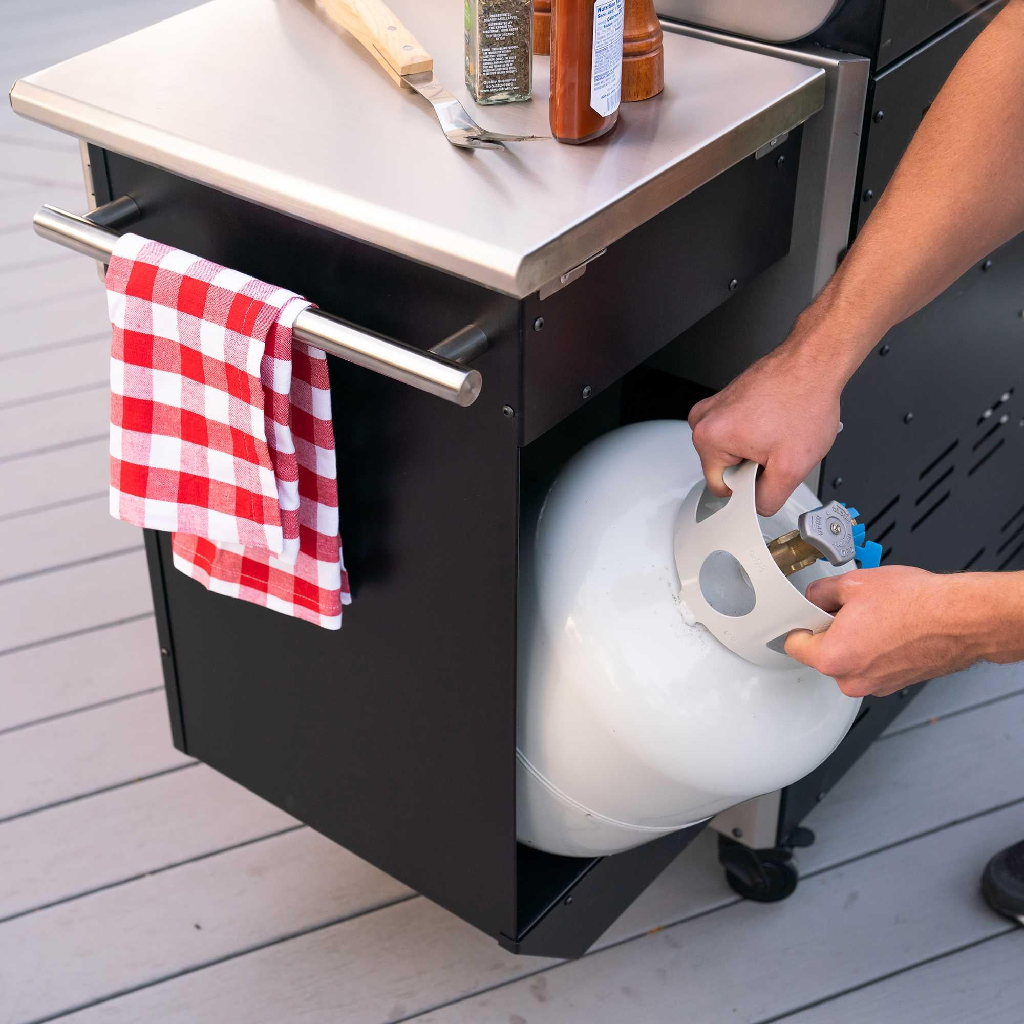Lifetime Gas Grill and Wood Pellet Smoker Combo - Thumbnail 3