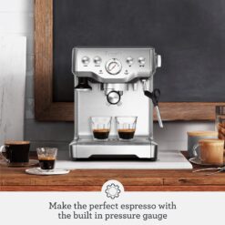 Breville Infuser Espresso Machine BES840XL, Brushed Stainless