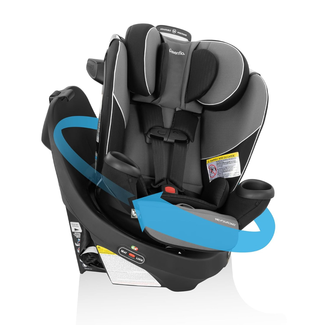 Evenflo Revolve360 Rotating All-In-One Car Seat (Amherst)
